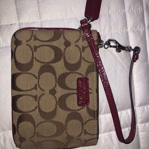 Coach Wristlet